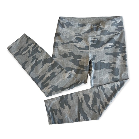 Athleta Girl • Gray Camo Printed Chit Chat Tight Leggings • Size XXL/16 - Picture 4 of 11